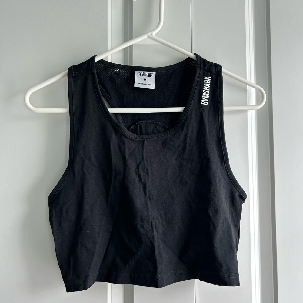 Gymshark Cotton Crop Tank Top